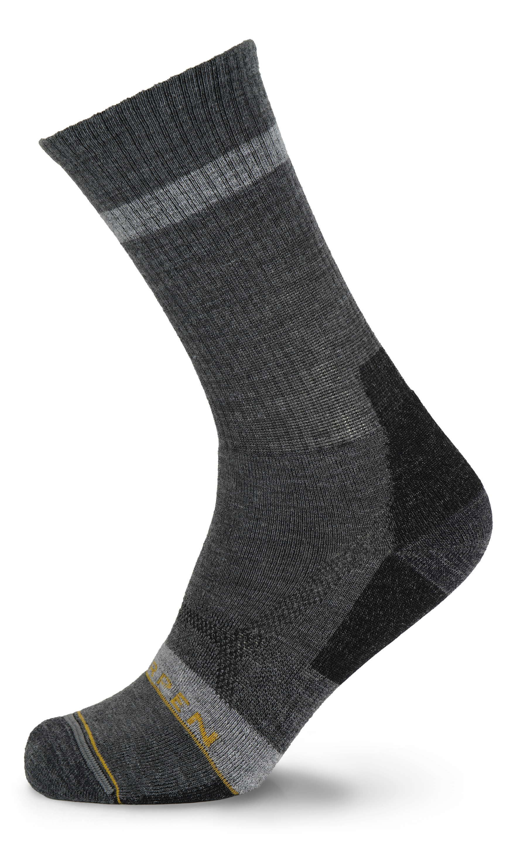 Image Lorpen MHMCM Merino Hike Midweight crew WHALES GREY TG